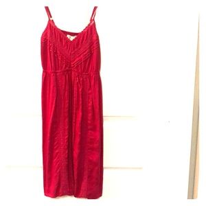 CLOSET CLOSING MAKE OFFER. pink strappy sundress.